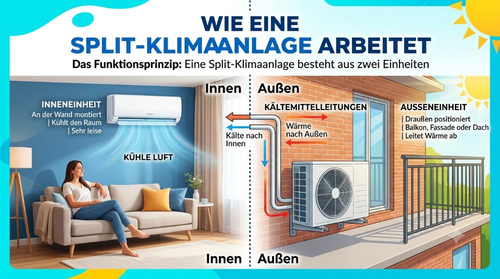 Split-Klimaanlage: Fakten, die du wissen musst